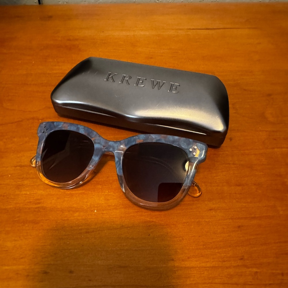 KREWE Marble Blue Sunglasses